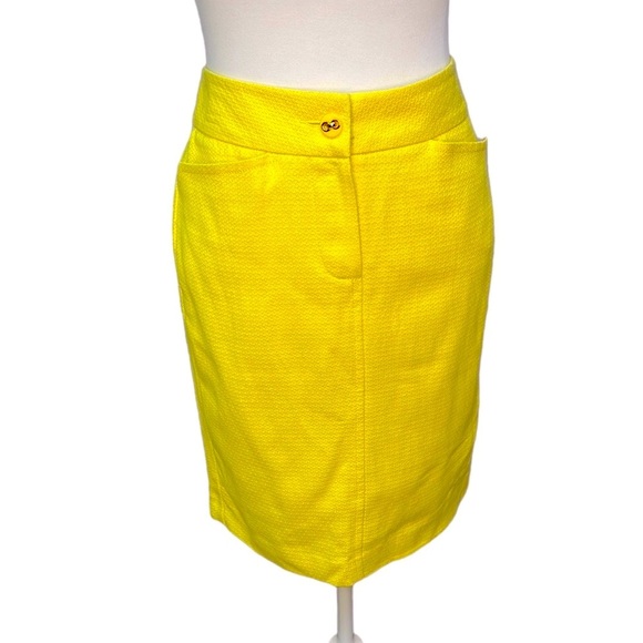 Trina Turk Tone On Tone Textured Skirt - Picture 1 of 5